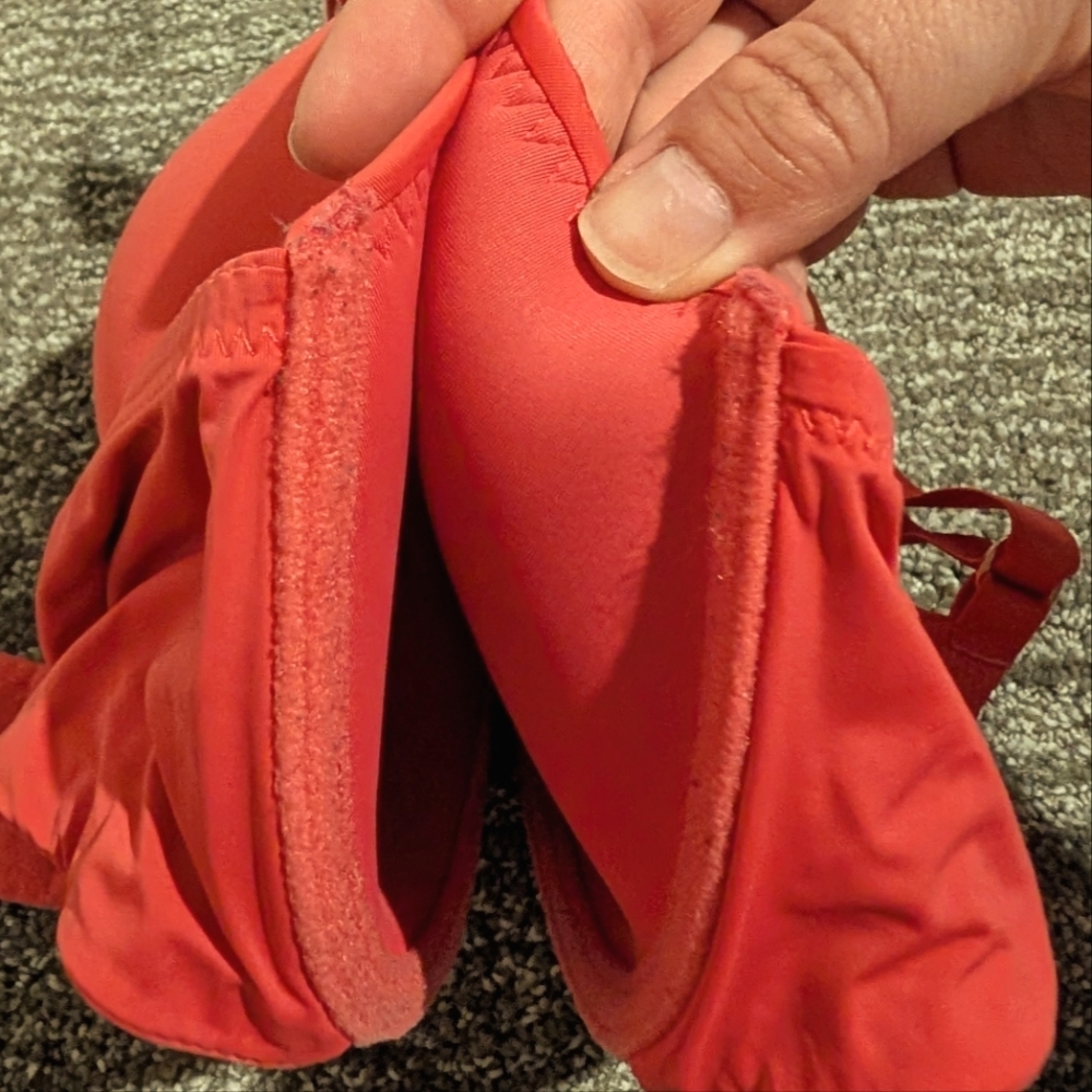 Natori Hot Pink Lace Strap Lined Underwire Bra 36DD - Picture 7 of 9